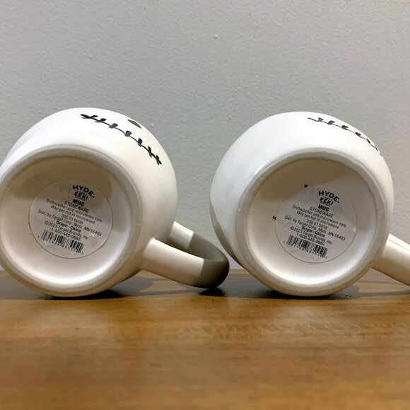 Set of 2 Target Hyde & Eek HaLLoWeeN Skull Mug Skeleton Coffee Cup NEW 2023 - Picture 3 of 3